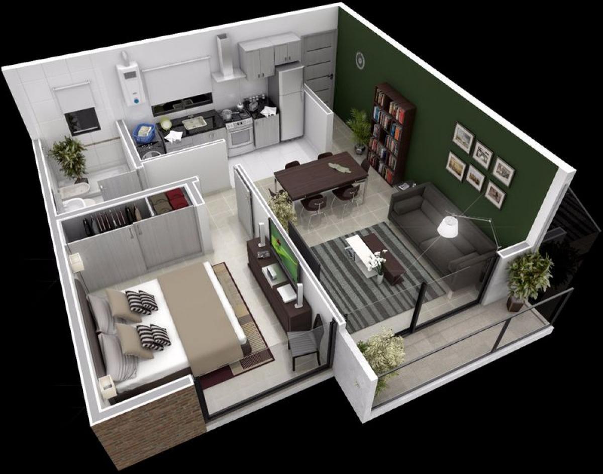 استوديو في Cordoba, Argentina رقم 18673