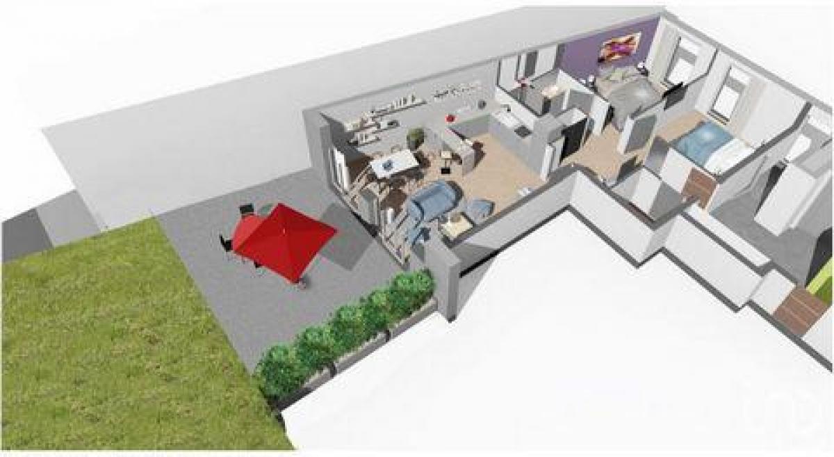 شقة 2 غرف نوم  في Corbie, France رقم 3611