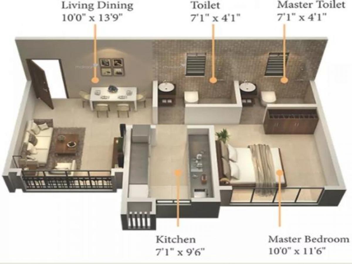 Studio in Mumbai, India No. 28193