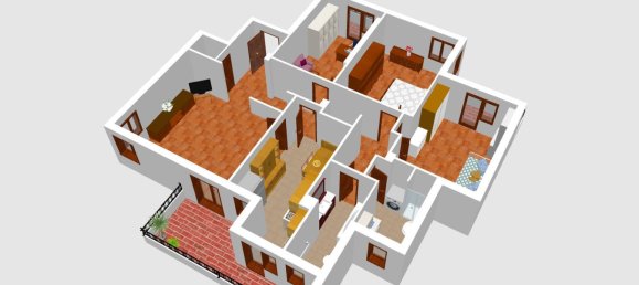 4-salle Appartement à Rome, Italy No. 152121 42