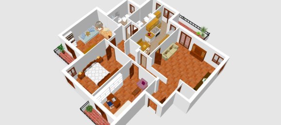 4-salle Appartement à Rome, Italy No. 152121 40