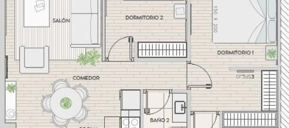 2 chambres Appartement à Madrid, Spain No. 124394 11