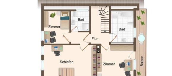 4 chambres Maison à Augsburg, Germany No. 347806 13