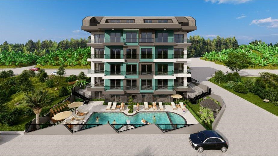 Apartamento de 2 divisões em Alanya, Turkey N.º 12550