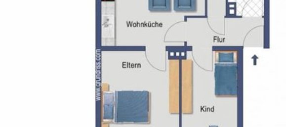 Apartamento de 3 divisões em Dusseldorf, Germany N.º 6315 4