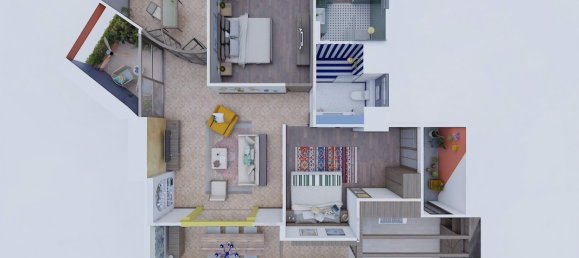 Condominio de 3 dormitorios en Watthana, Thailand No. 10559 13