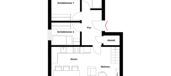 3-salle Duplex à Rostock, Germany No. 206108 13