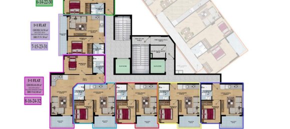 Квартира с 4 комнатами в Махмутлар, Турция № 10113 6