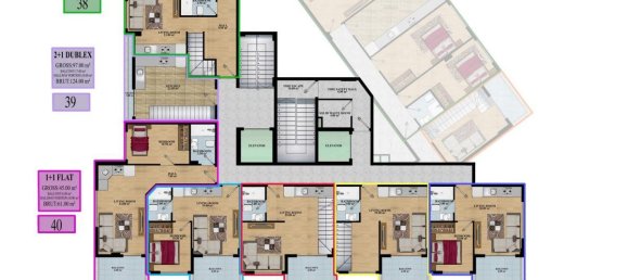 Квартира с 4 комнатами в Махмутлар, Турция № 10113 2