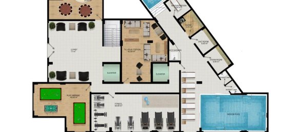 Квартира с 4 комнатами в Махмутлар, Турция № 10113 4