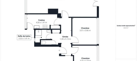 2 bedrooms Apartment in Nantes, France No. 95533 14