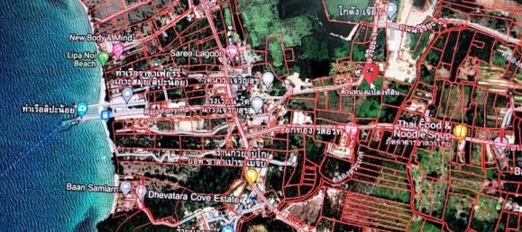 Terreno em Ko Samui, Thailand N.º 23502 3