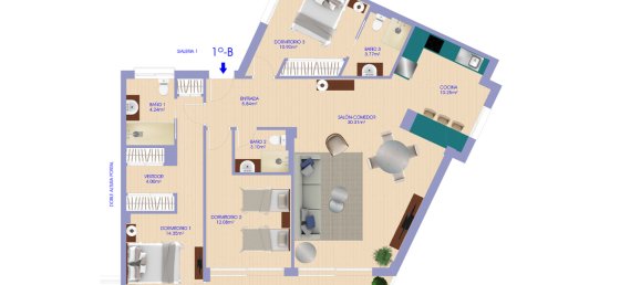 2 Schlafzimmer Wohnung in Ventura Estepona, Estepona, Spain, Nr. 15324 5