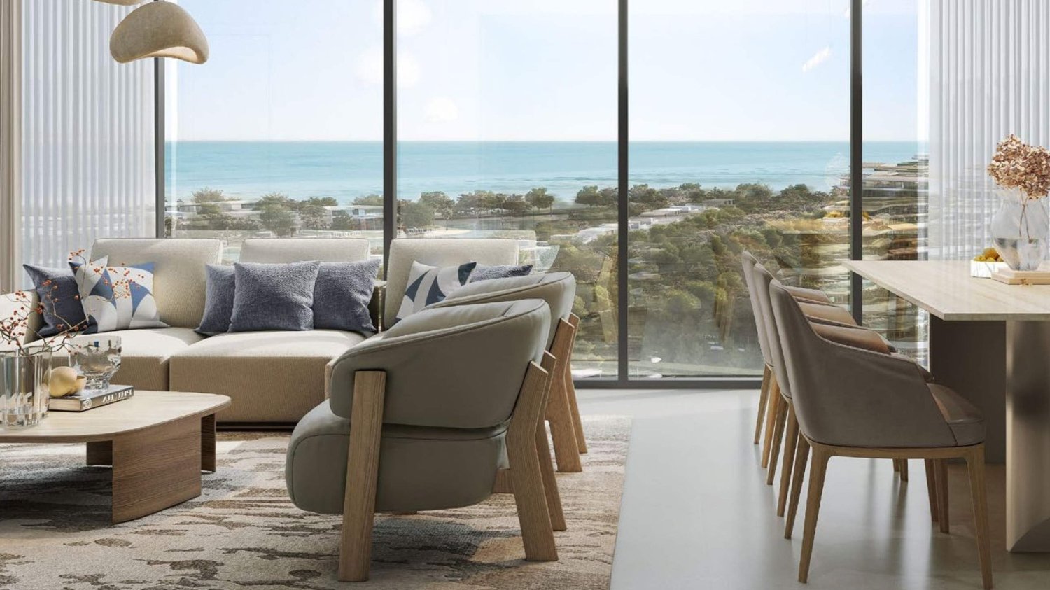 2 غرف نوم شقة في Delphine Beach Residences, أم القيوين, UAE رقم 63973