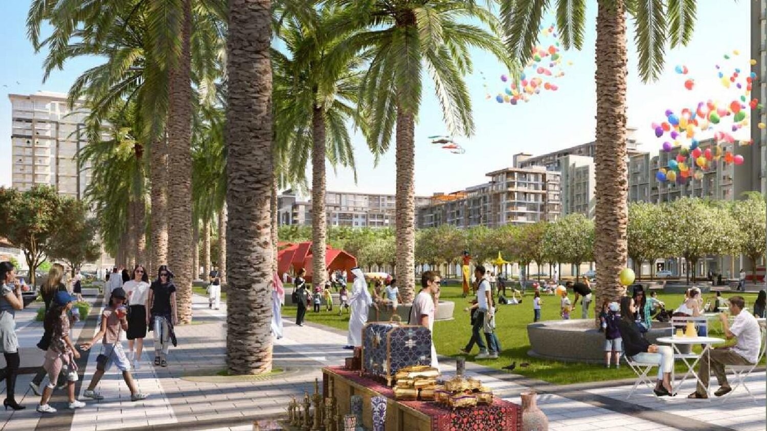 2 Schlafzimmer Wohnung in Ellison, Town Square, UAE, Nr. 68718