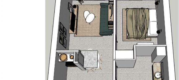 Квартира с 1 спальней в Вильнав-д'Орнон, Франция № 207415 9