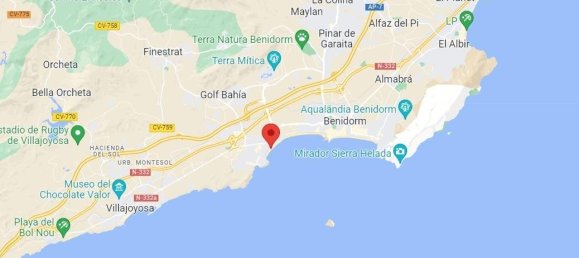 Квартира с 1 спальней в Бенидорм, Испания № 283465 6