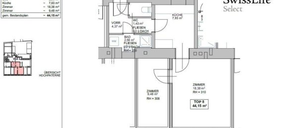 2-Zimmer Wohnung in Meidling, Austria, Nr. 261525 5