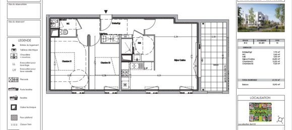Квартира с 2 спальнями в Ла-Рошель, Франция № 303982 10