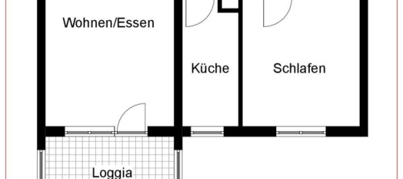 2 rooms Apartment in Ludwigsburg, Germany No. 4172 3