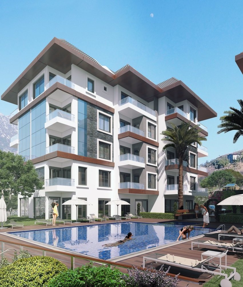 Apartment 1+1 in Kargicak, Turkey No. 13119