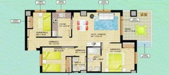 3 bedrooms Apartment in Marina d'Or, Spain No. 191194 19