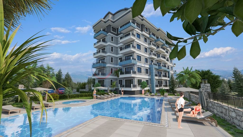Wohnung 1+1 in Alanya, Turkey, Nr. 46999