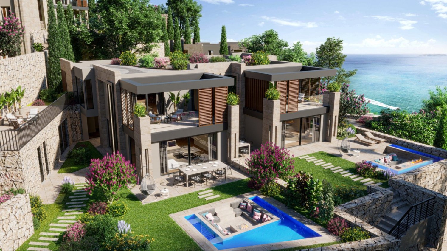 Villa 3+1 in Mugla, Turkey, Nr. 8116