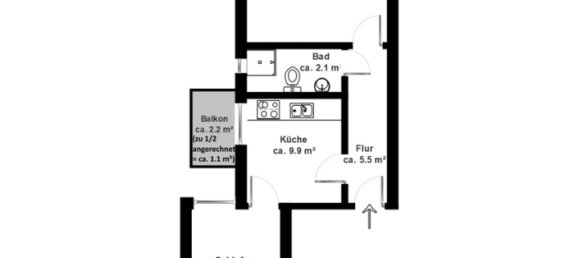 Studio in Eimsbuttel, Germany No. 369742 9