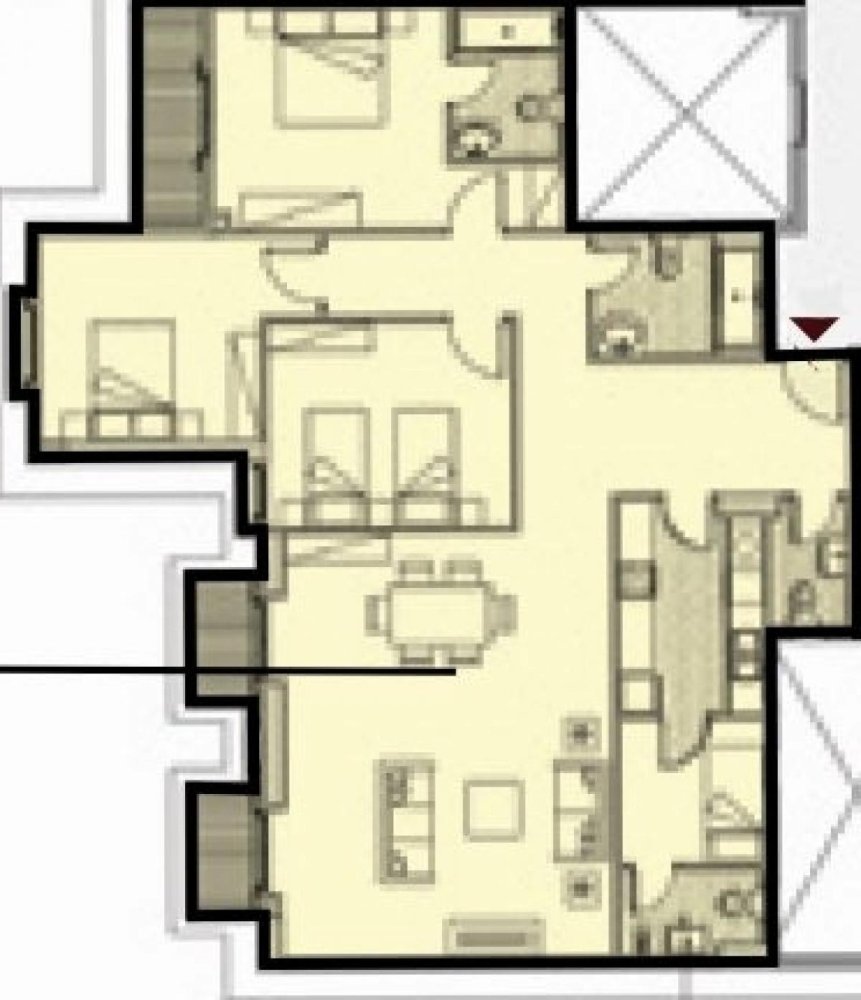 3 bedrooms Condo in El Alamein, Egypt No. 211