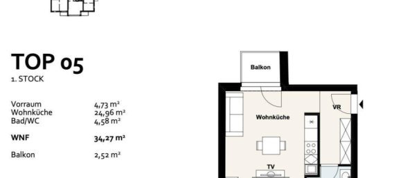 Studio in Wien, Austria, Nr. 137698 12