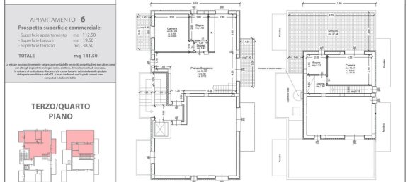 4 rooms Penthouse in Rimini, Italy No. 284710 3