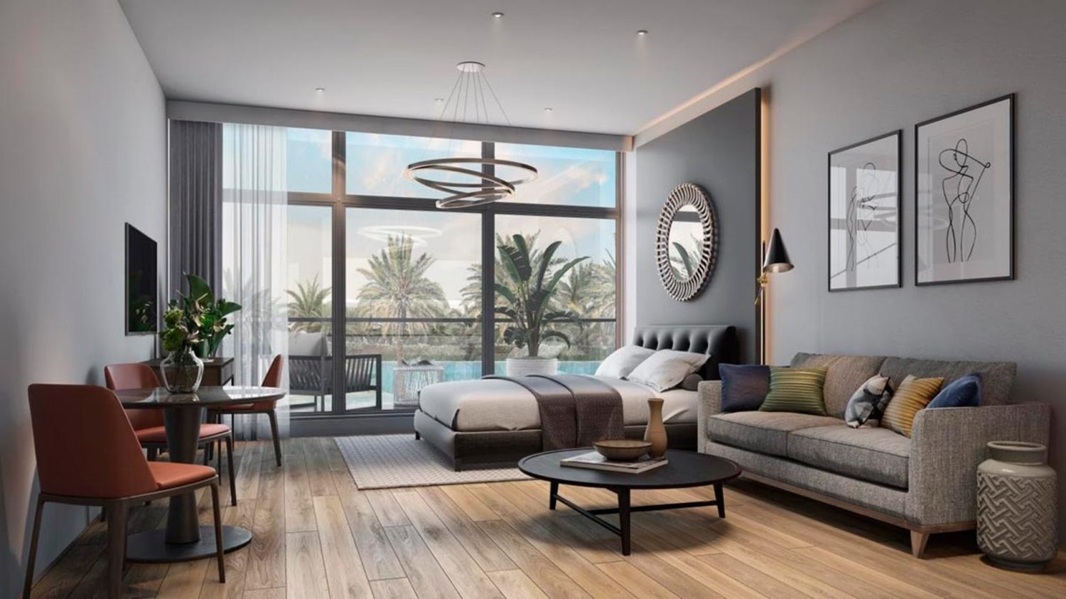 1 Schlafzimmer Wohnung in Jumeirah Village Circle, UAE, Nr. 190203