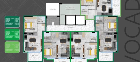 2-Zimmer Wohnung in Demirtas, Turkey, Nr. 29923 5