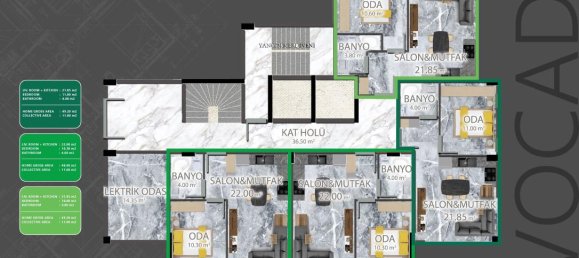 2-Zimmer Wohnung in Demirtas, Turkey, Nr. 29923 6