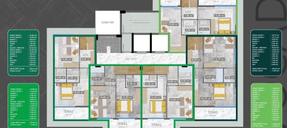 2-Zimmer Wohnung in Demirtas, Turkey, Nr. 29923 3