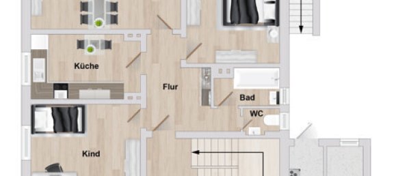 6غرفة تاون هاوس في Bielefeld, Germany رقم 338202 27