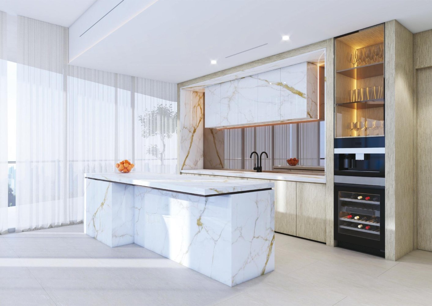 Apartamento T2 em Coastal Heaven, Deira, UAE N.º 64883