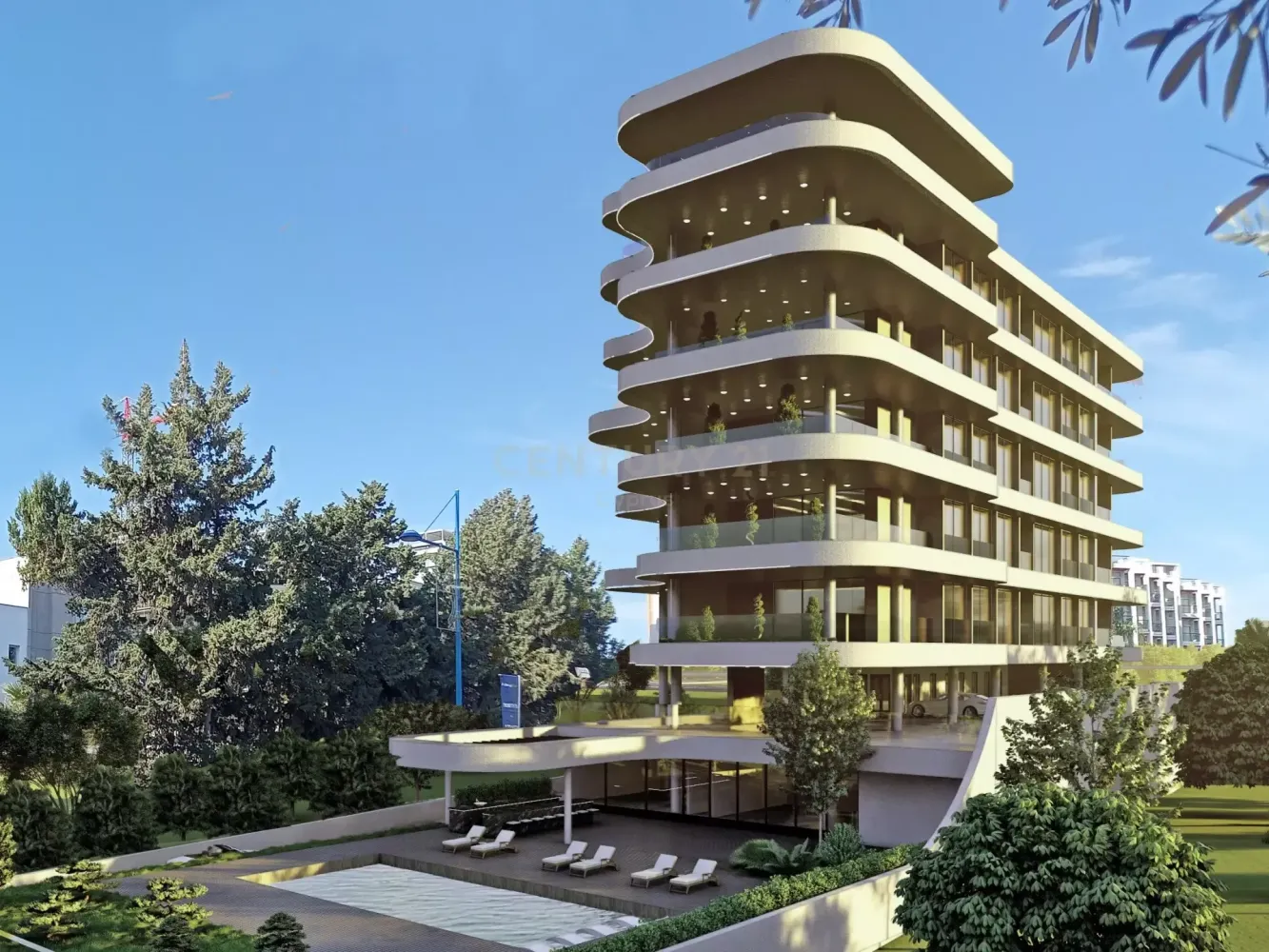 2 Schlafzimmer Wohnung in Germasogeia, Cyprus, Nr. 4487