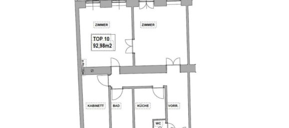 3-salle Appartement à Dobling, Austria No. 108305 9