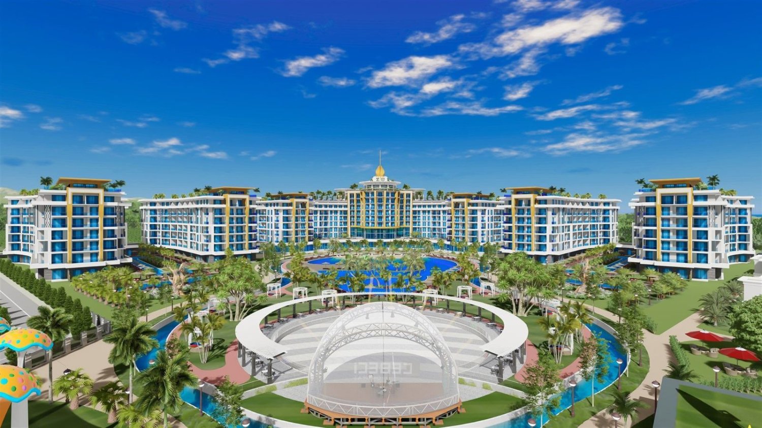 Appartement 3+1 à Alanya, Turkey No. 42537