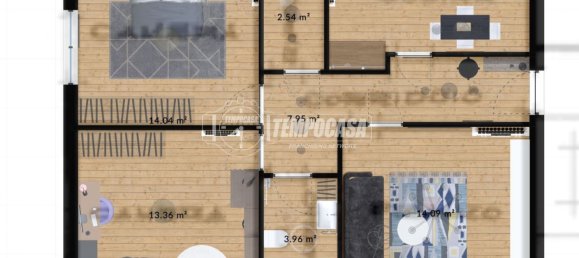 3 rooms Apartment in Savignano sul Panaro, Italy No. 295680 34