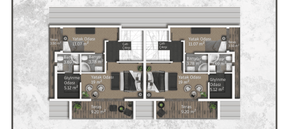 Villa 5+1 in Avsallar, Turkey No. 32599 27