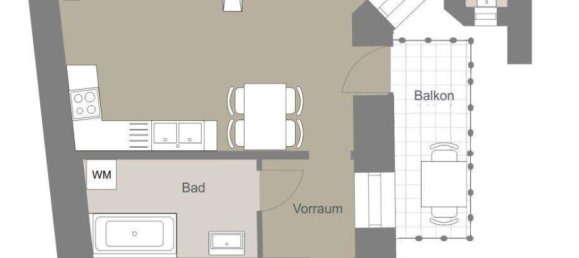 2-Zimmer Wohnung in Wien, Austria, Nr. 13899 13