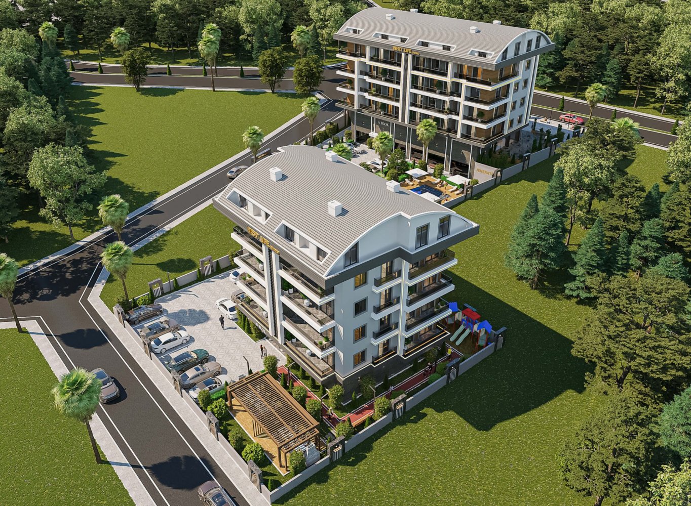 Apartment 2+1 in Alanya, Turkey No. 41716