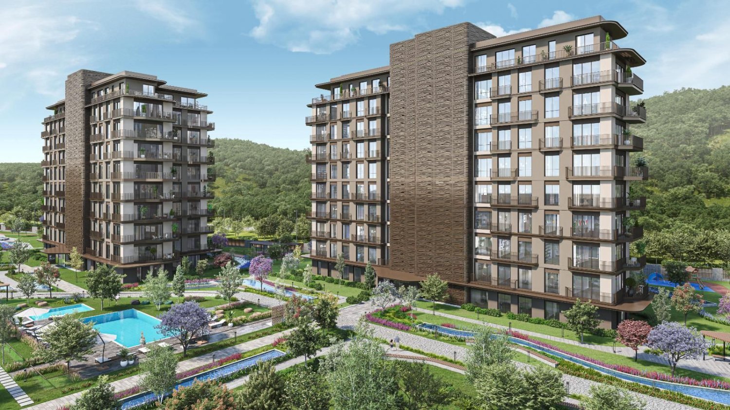 Квартира 4+1 в Стамбул, Турция № 41177