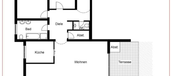 Apartamento de 2 dormitorios en Baden-Baden, Germany No. 3863 12