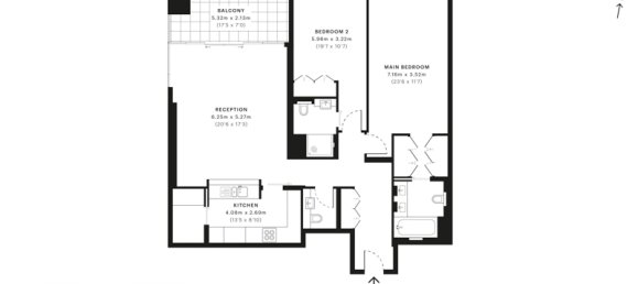 Квартира с 2 спальнями в The Hills, ОАЭ № 4449 13