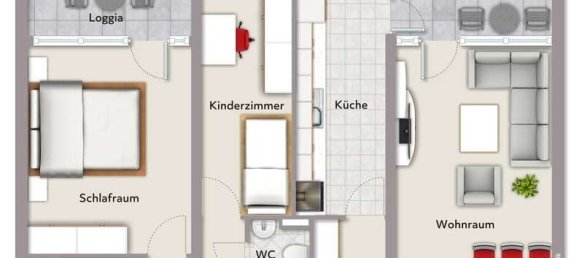 3 rooms Apartment in Nuremberg, Germany No. 277109 14