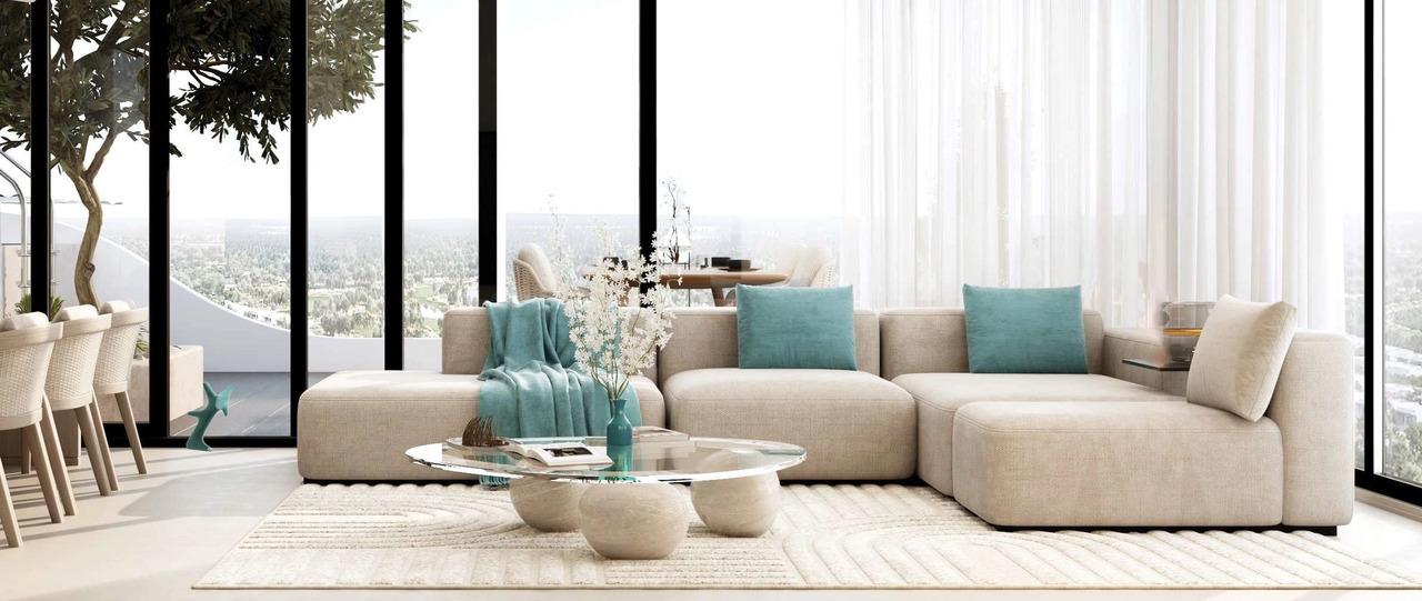 Apartamento de 3 dormitorios en Dubai, UAE No. 96156